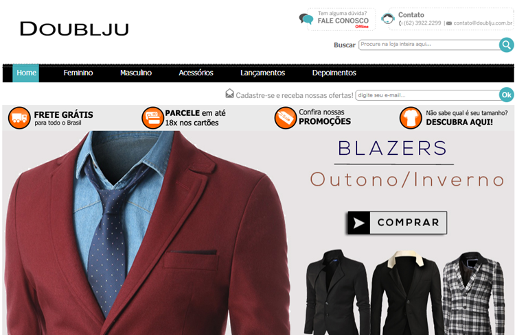 online roupas masculinas