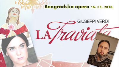 Đuzepe Verdi, Travijata, Beogradska opera, Evgenija Jeremić, Dejan Maksimović, Dragutin Matić, .