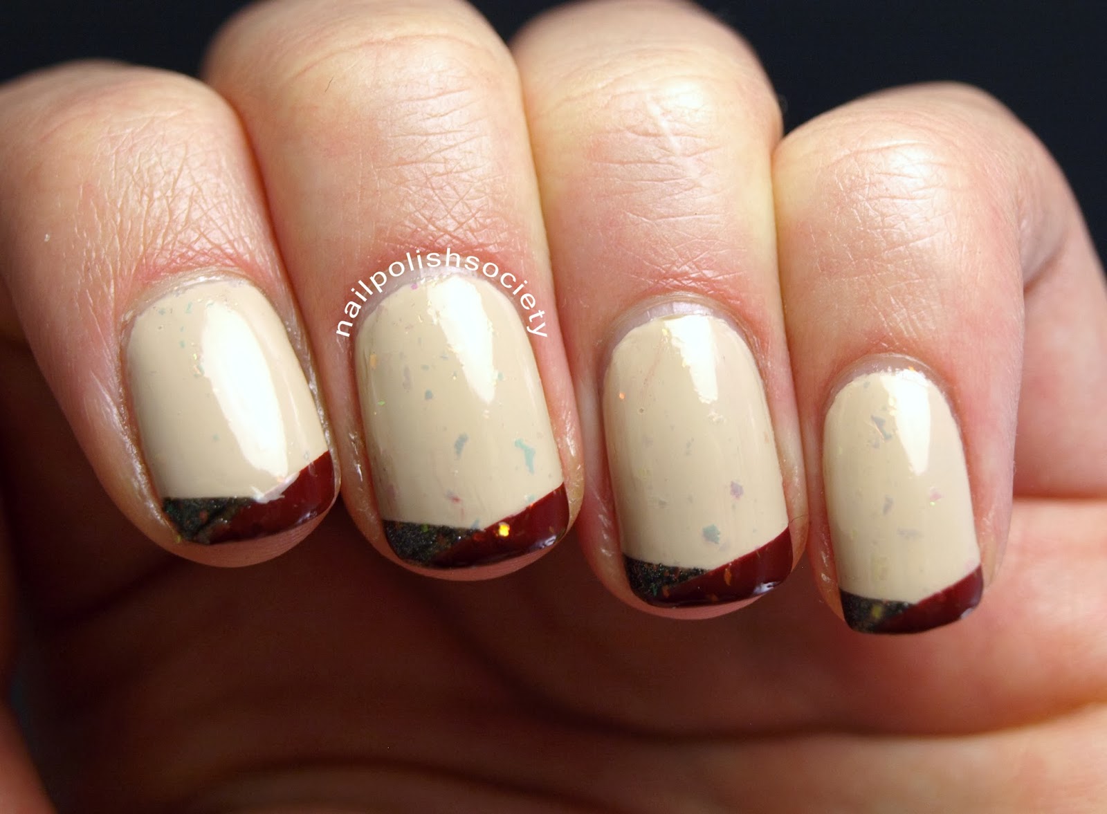 2. Muted Nail Tips - wide 3