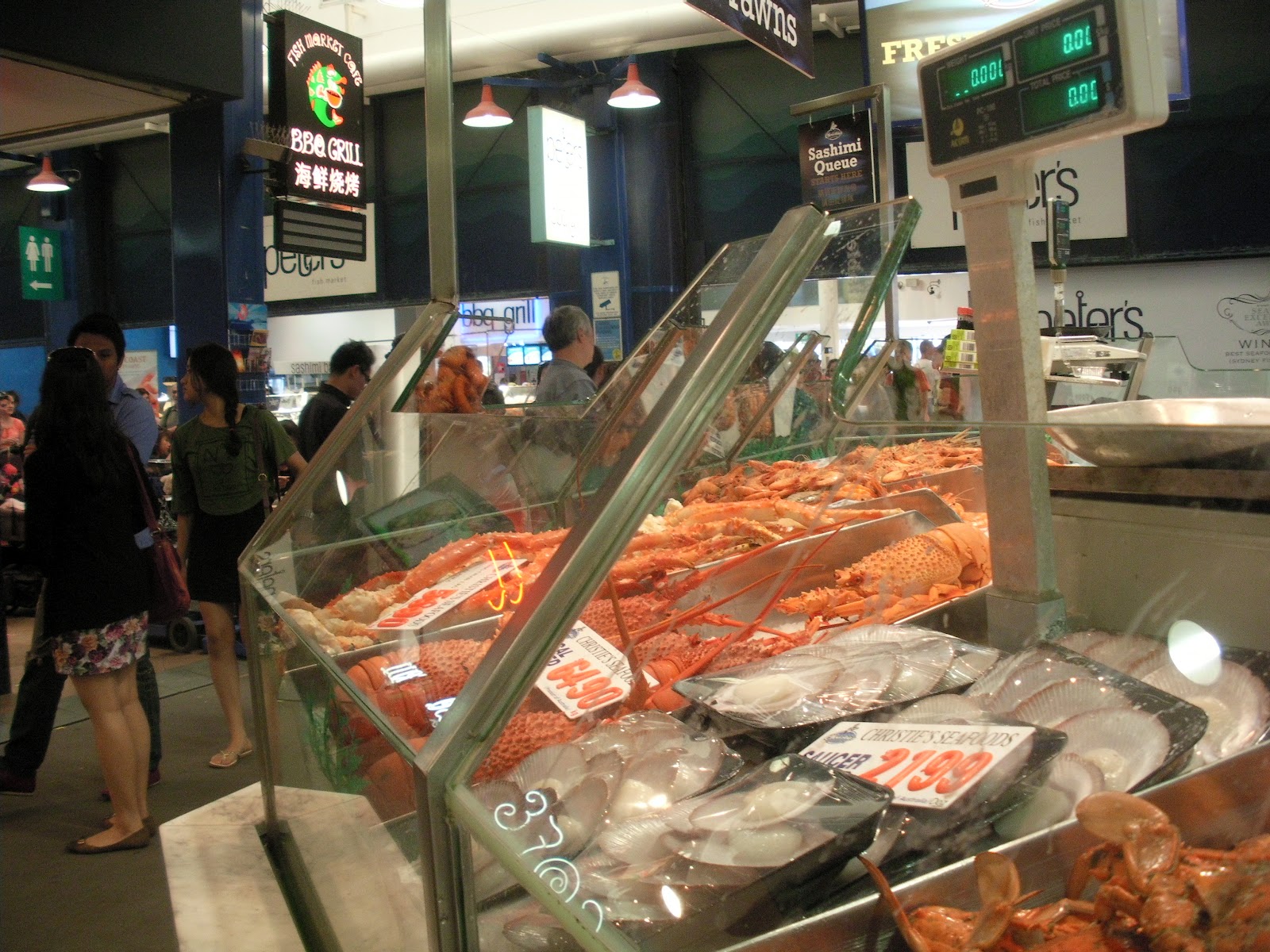 anna maria: Sydney Fish Market 2012