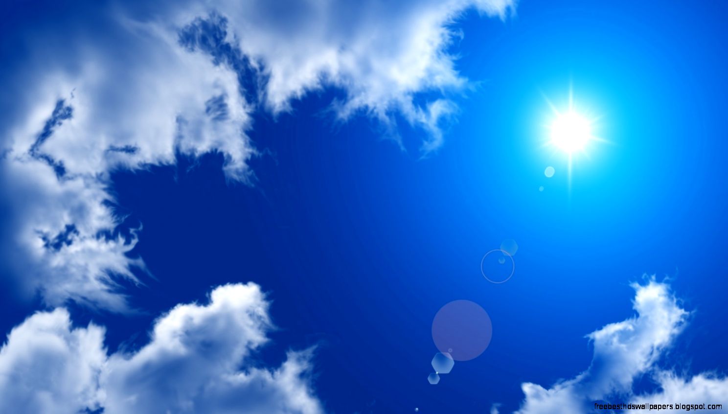 1600x900 Sunshine blue sky Wallpaper 1600x900 Sunshine blue sky Wallpaper