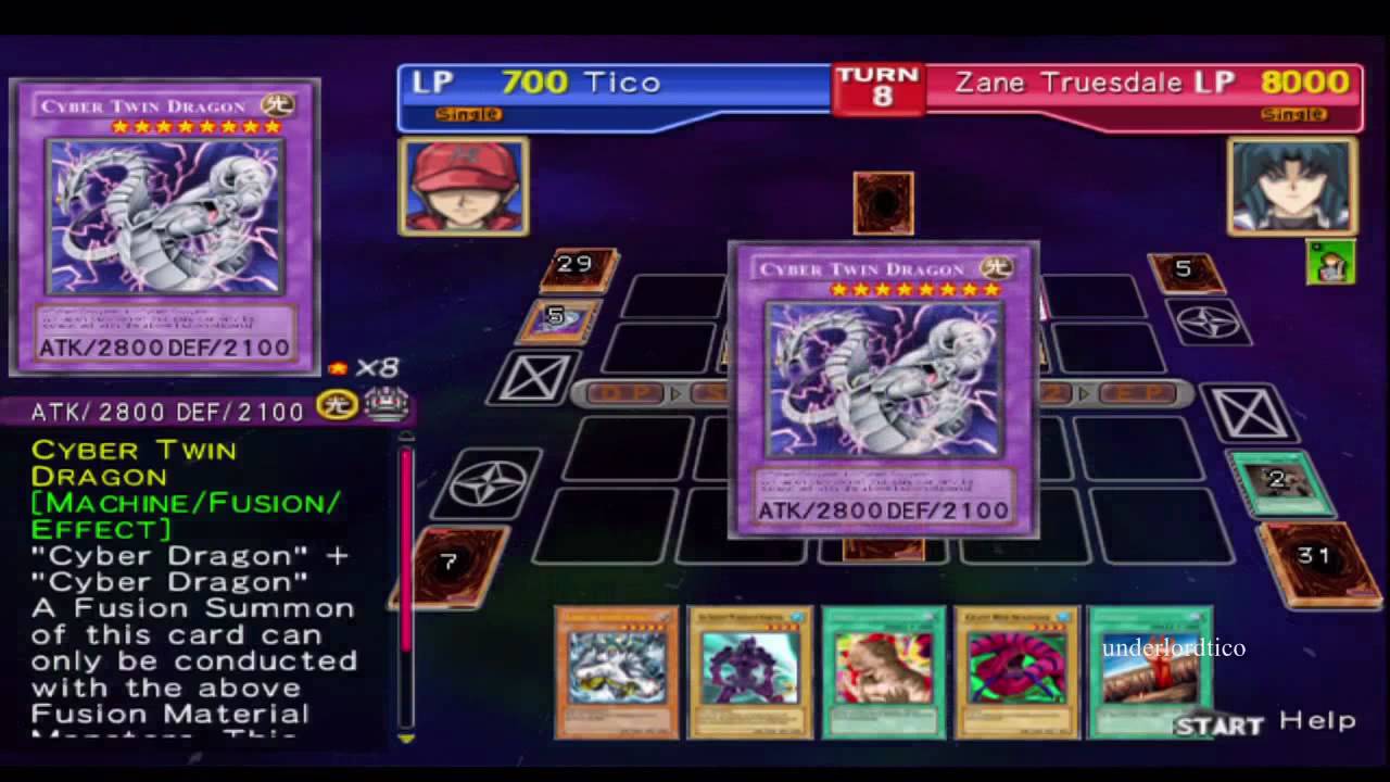 Yu-Gi-Oh! GX - The Beginning of Destiny PS2 (Uncensored 