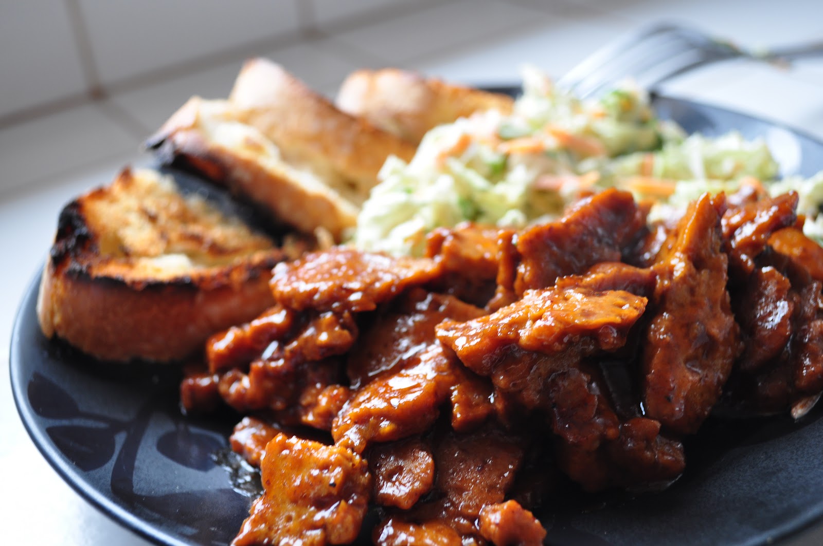 Thank God Bourbon is Vegan BBQ Seitan