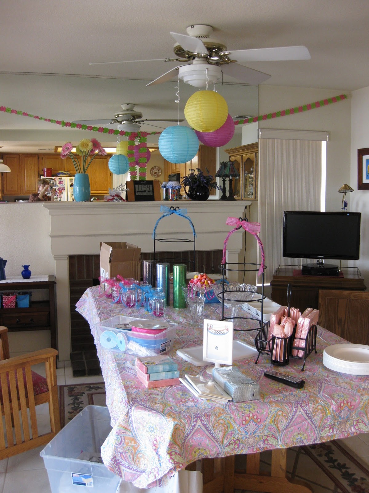 Bridal Shower Set Up