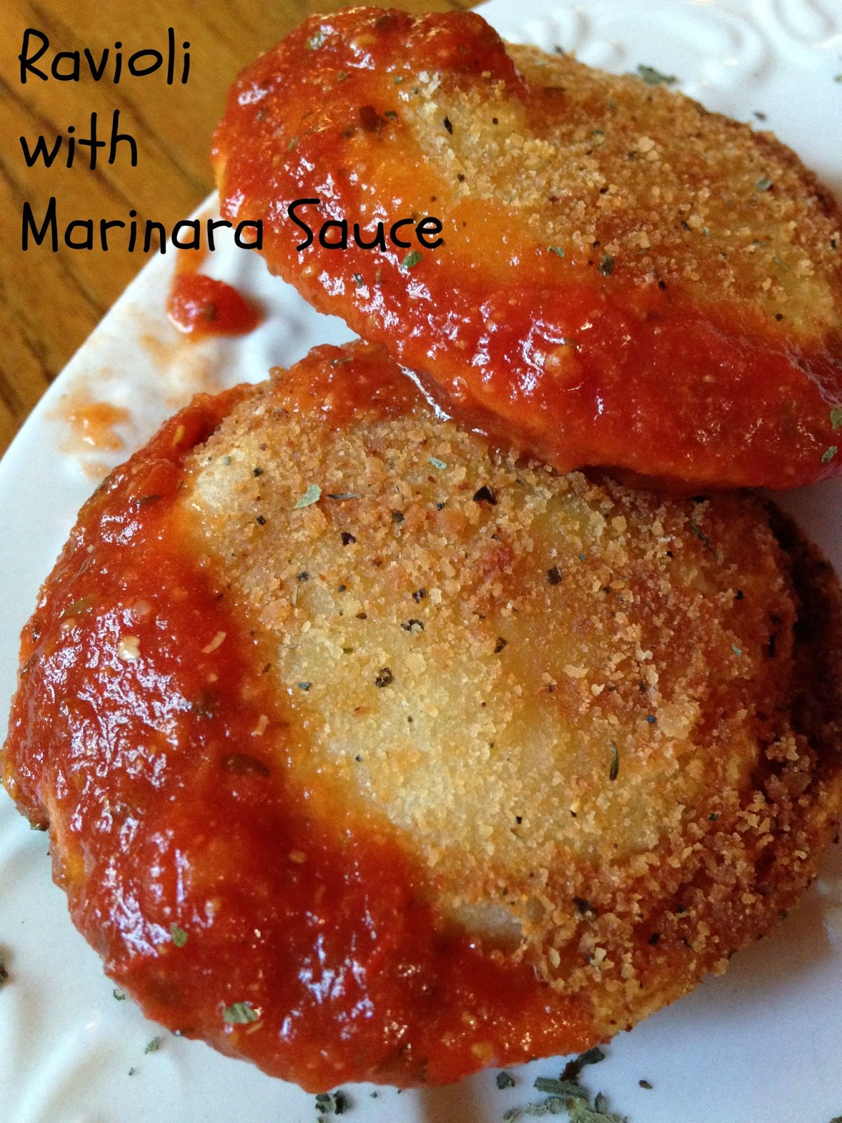Toasted Ravioli with Marinara Sauce Turnips 2 Tangerines