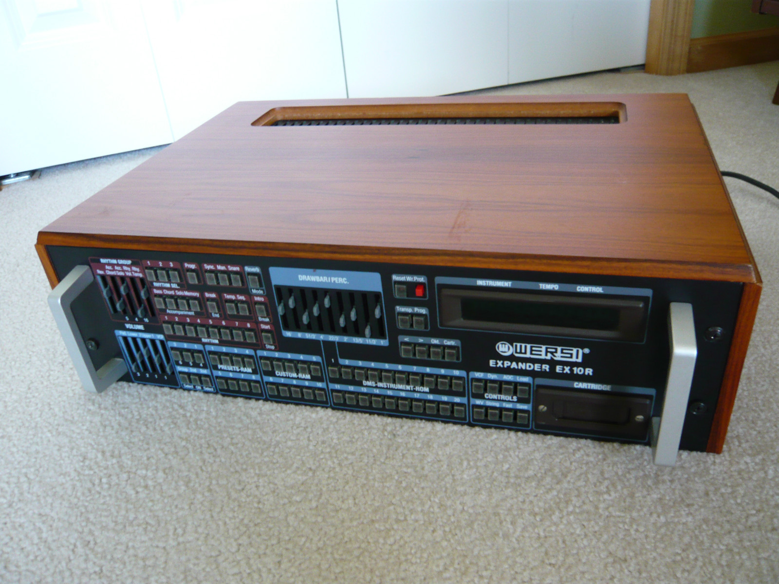 MATRIXSYNTH Vintage Wersi Expander EX10 R Midi Synthesizer Organ Sound Module