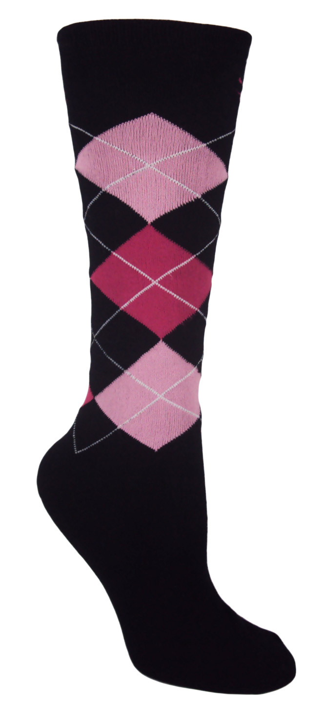 The ULTIMATE Crossfit Socks CrossFit Pink Argyle WOD Socks