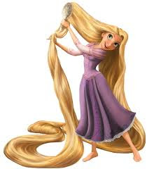 rapunzel tamaño grande