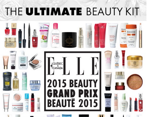 Elle 2015 Beauty Grand Prix Ultimate Beauty Kit Contest