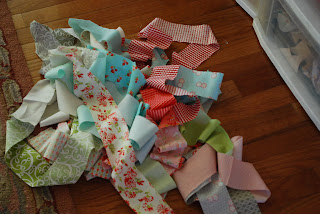 Crafty Garden Mom: Jelly Roll Race Quilt + Tutorial