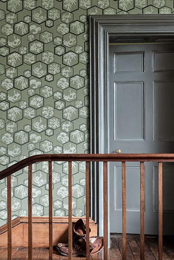 New JapaneseInspired Wallpapers from Farrow and Ball Poppytalk