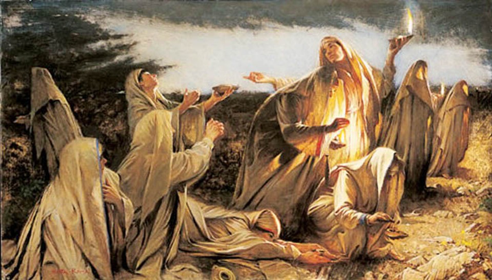 Praises and Prayers Ten Virgins awaiting the Bridegroom The Parable