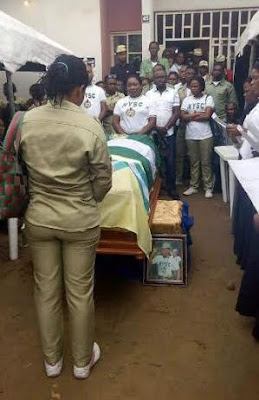 Youth Corper Who Died In Service Buried (Photos)