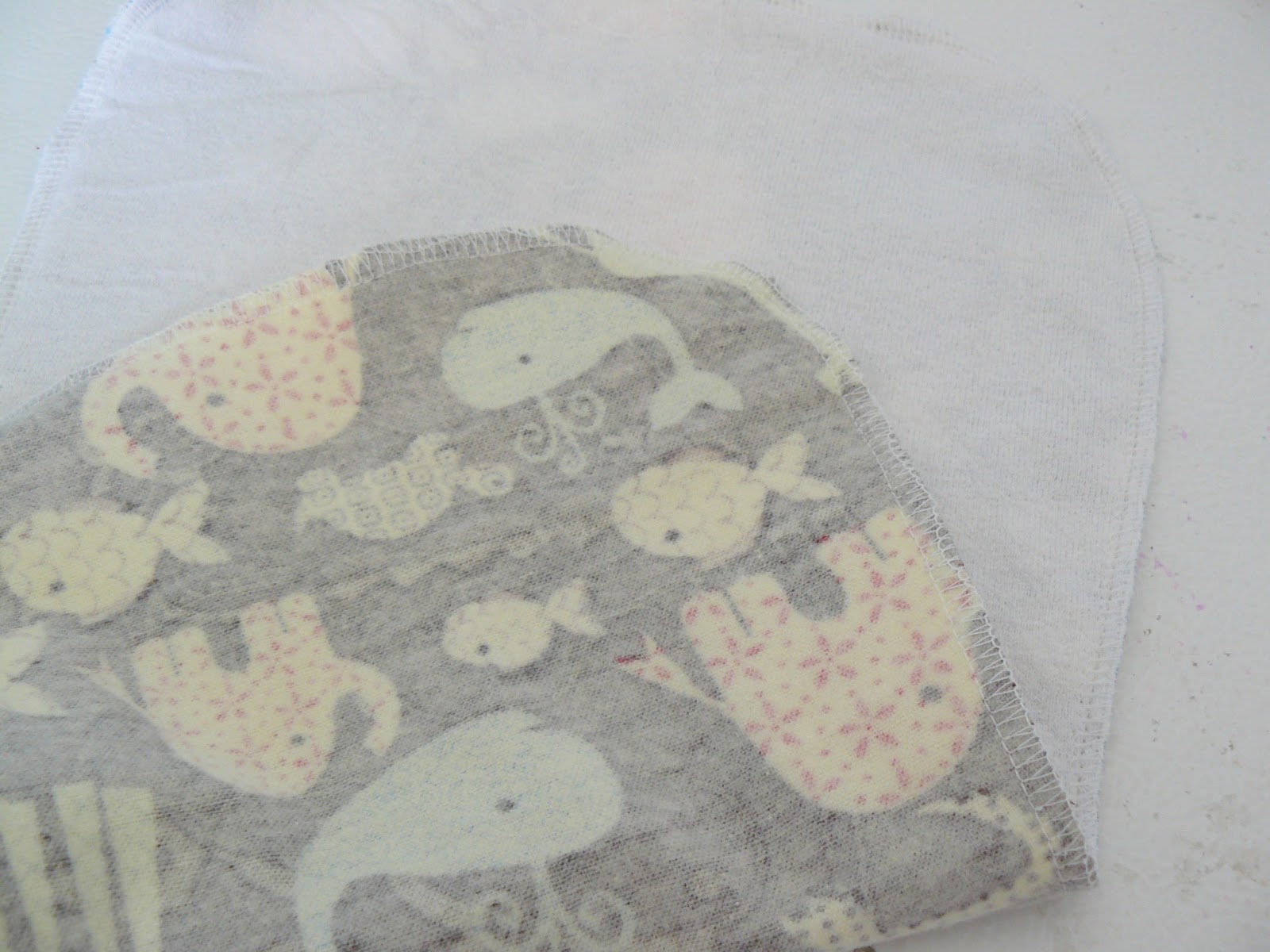 Small Fry & Co. Simple Burp Cloths from Baby Bath Towels