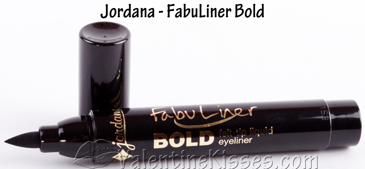 Valentine Kisses Jordana Fabuliner Bold Felt Tip Liquid Eyeliner in