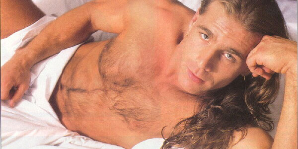 Shawn Michaels famously stripped down for Playgirl Magazine