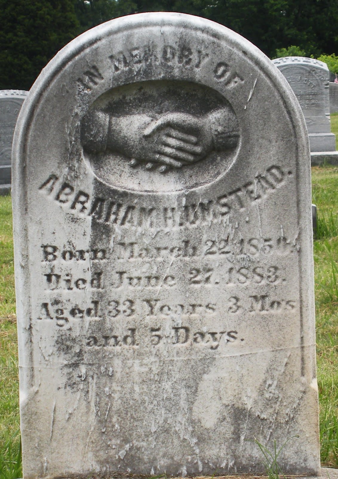 Engraved The Final Handshake