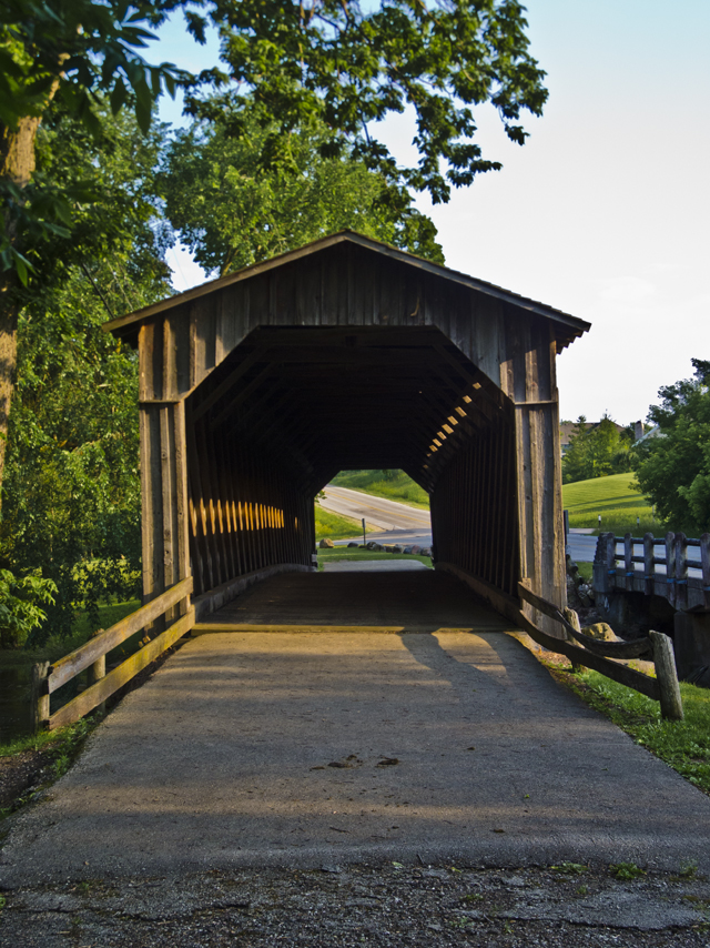 Wisconsin Explorer The Last Covered Bridge in Wisconsin Cedarburg