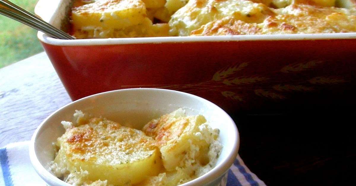 A Frenchtown Kitchen ThreeCheese Potatoes Au Gratin