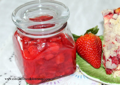 Scrumptious Freezer Strawberry Glaze - Easy Life Meal & Party Planning