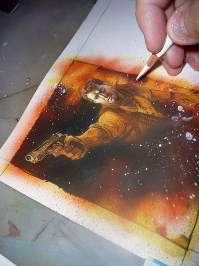 Uncharted 3, Art by Jeff Lafferty Uncharted 3, Art by Jeff Lafferty