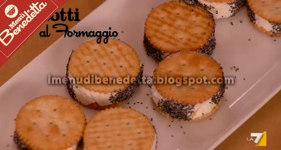 Biscotti Salati al Formaggio di Benedetta Parodi