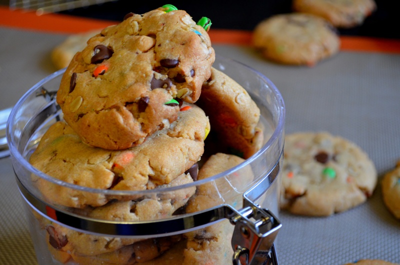 For the Love of Dessert Soft Pudding Monster Cookies