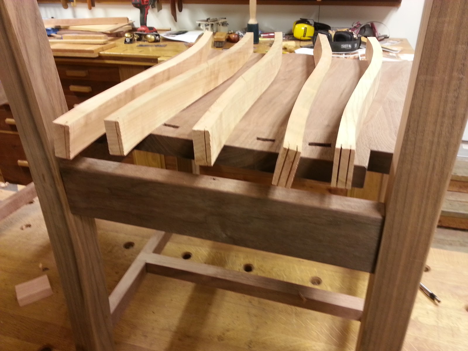 Westfall Woodcraft Dining Set Tutorial 6 Captains Chairs