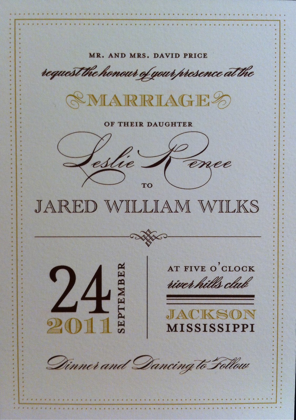 Traditional Invitations and Save the Dates (with a twist) Fresh Ink