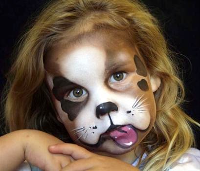 funny face painting for kids
