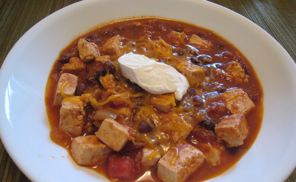 Food of the Muse Tofu and Black Bean Chili