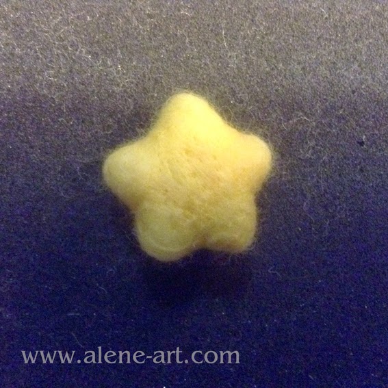 Alene Illustration Tutorial Needle Felted Star