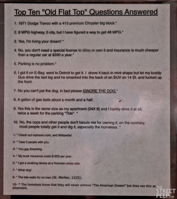 The Street Peep 1971 Dodge Travco Aka Quot Old Flat Top Quot