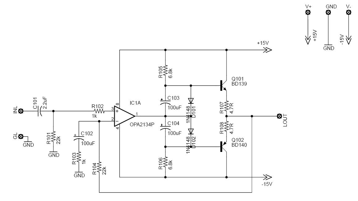 Headphone Amplifier Rod Elliott in CD DIY Projects