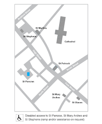 St Pancras Church on Map