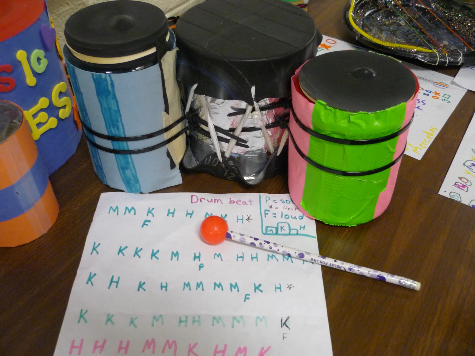 Mrs. Mattson's Music Room Instrument Inventions