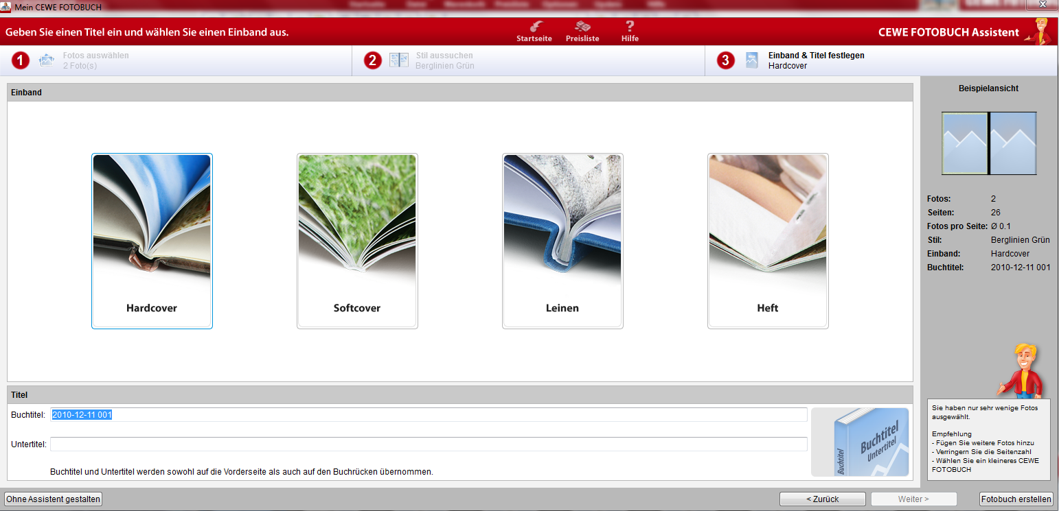 Meine Testoase Cewe Fotobuch