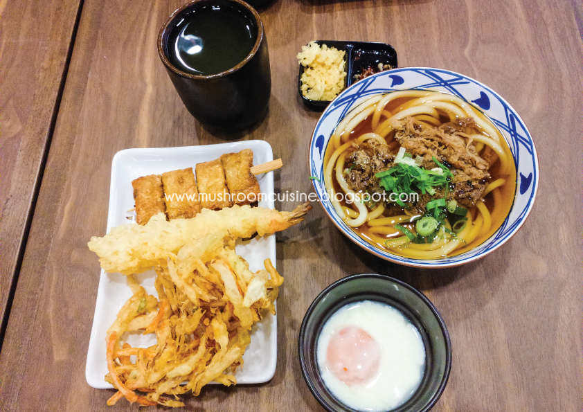Marugame Udon dan Tempura Mushroom Cuisine