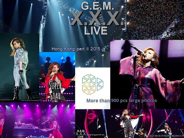 G.E.M. X.X.X. LIVE 2015 香港站 part II 紅館演唱會 照片集