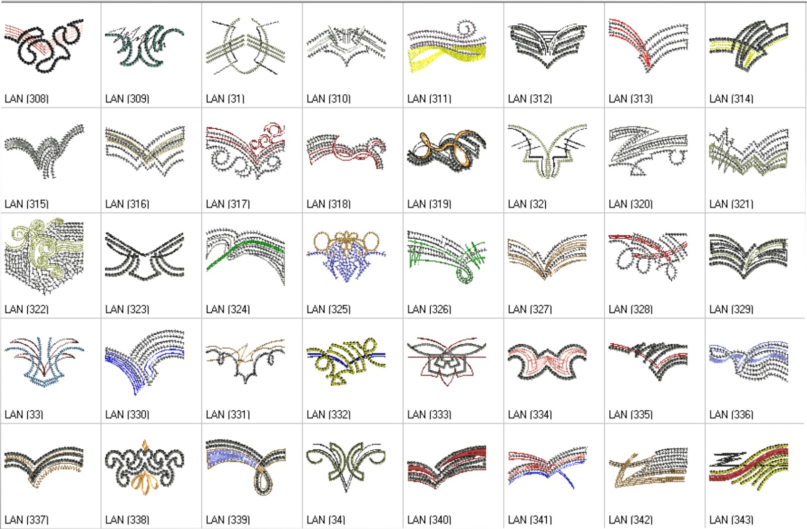 Bordados pes gratis para descargar