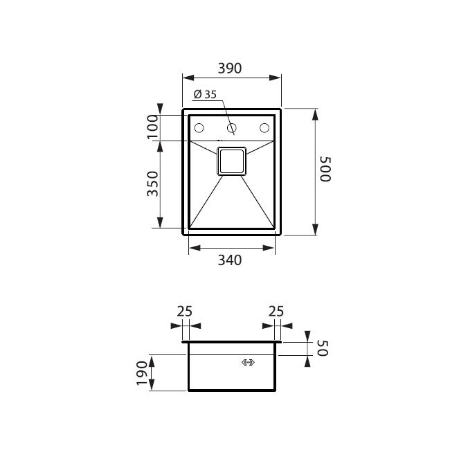 Fregadero inox 'bajo ventana' | tu Cocina y Baño