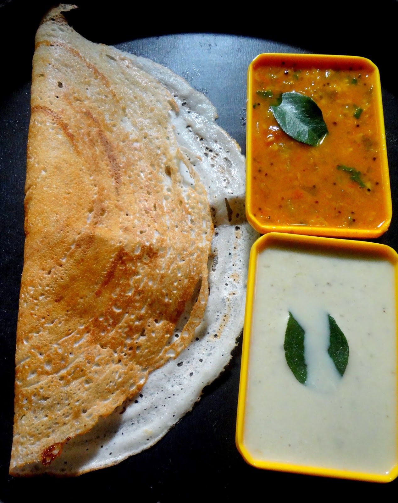 DOSA AND IDLIS USING RICE FLOUR AND UDAD DAL FLOUR ( NO SOAK, NO GRIND )