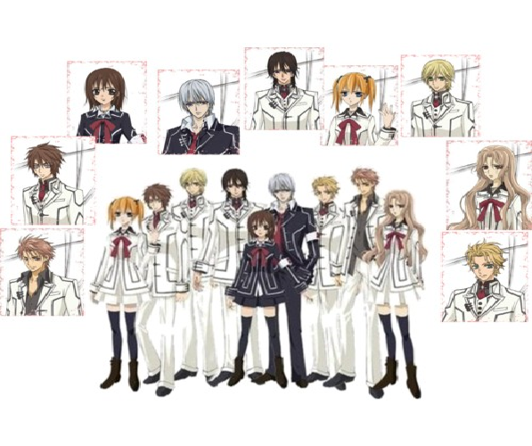 list of vampire knight characters