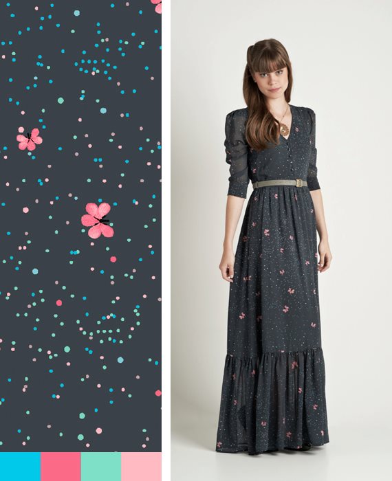 vestido borboflor antix