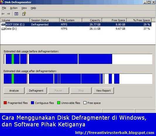 Cara Menggunakan Disk Defragmenter Di Windows Dan Software Defrag Pihak Ketiga