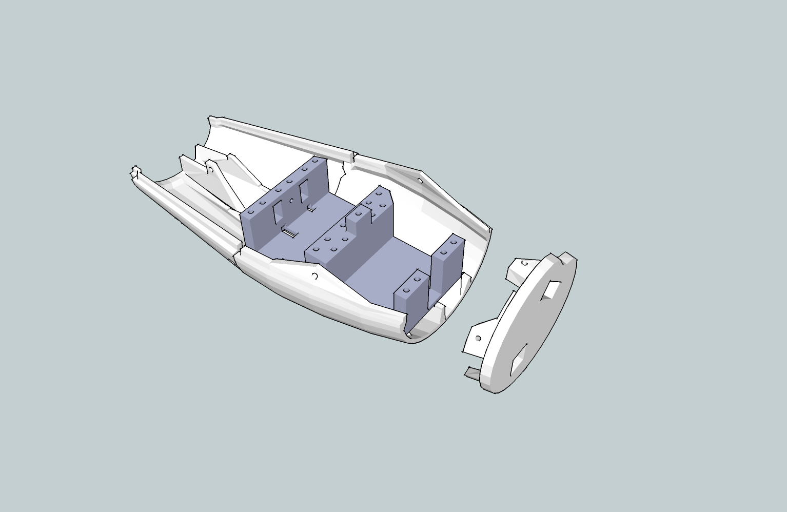 InMoov Simpler Servo Bed
