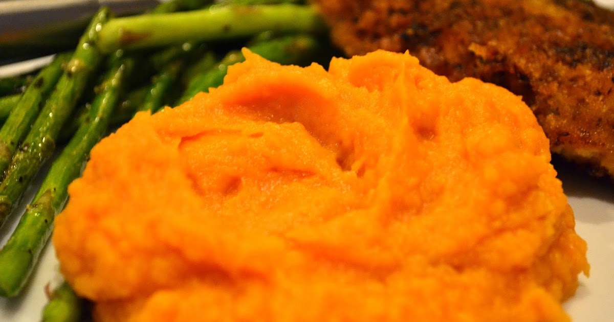The No Pressure Cooker Healthy Pureed Sweet Potatoes