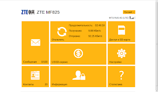 Настройка модема ZTE MF825 (МТС 830FT) и маршрутизатора Mikrotik RB951g-2HnD для совместной работы:Блог ravenich'а