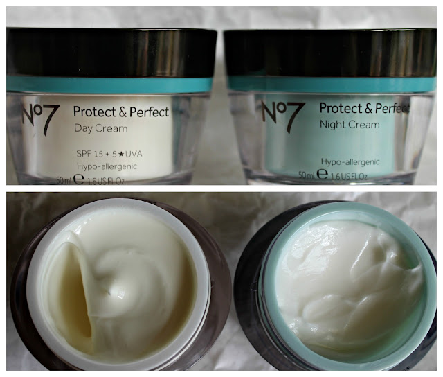 No.7 Protect & Perfect Day Cream, Night Cream