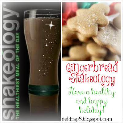 gingerbread, chocolate shakeology, clean eating, meal replacements, health shakes, beach body, P90X3, meal plans, Deidra Penrose